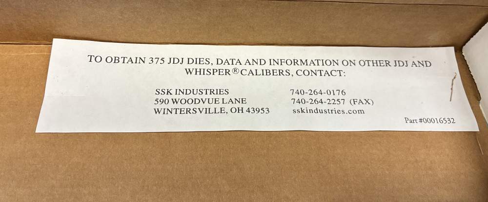 Thompson Center Contender 375 JDJ 23” Rifle Barrel Blued Item # 4258-img-13