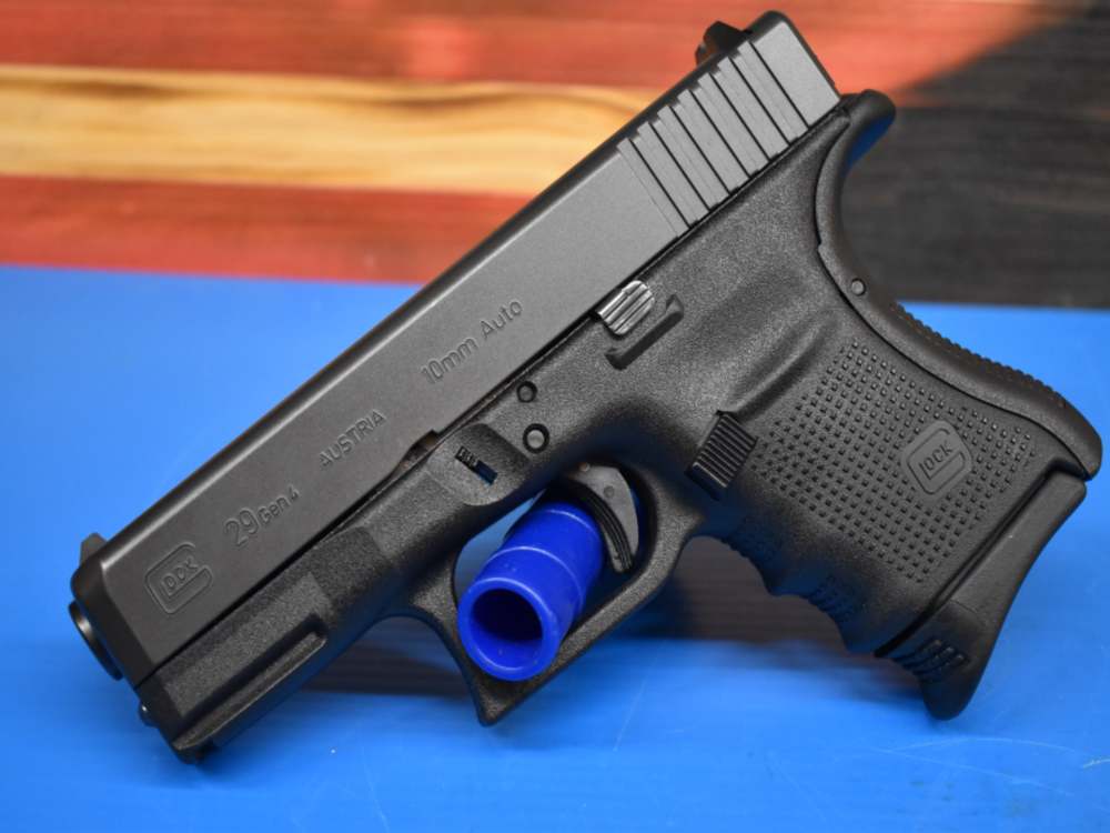 GLOCK 29 GEN 4 10mm 3.78" BRL 10+1 CAPACITY w/backstraps+mag & case-img-0