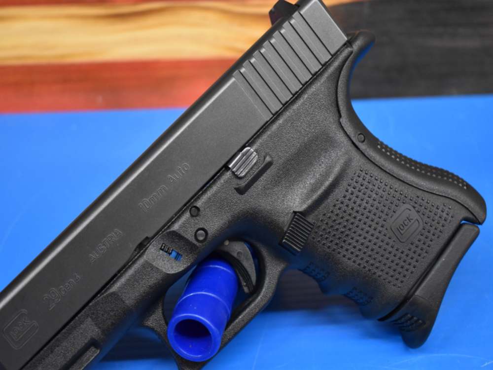 GLOCK 29 GEN 4 10mm 3.78" BRL 10+1 CAPACITY w/backstraps+mag & case-img-2