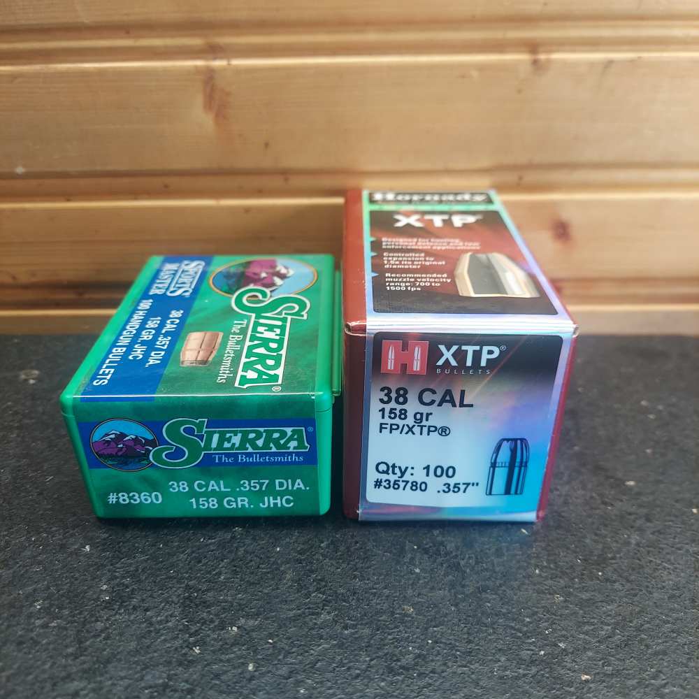 357 mag bullets 158g Hornady and Sierra-img-0