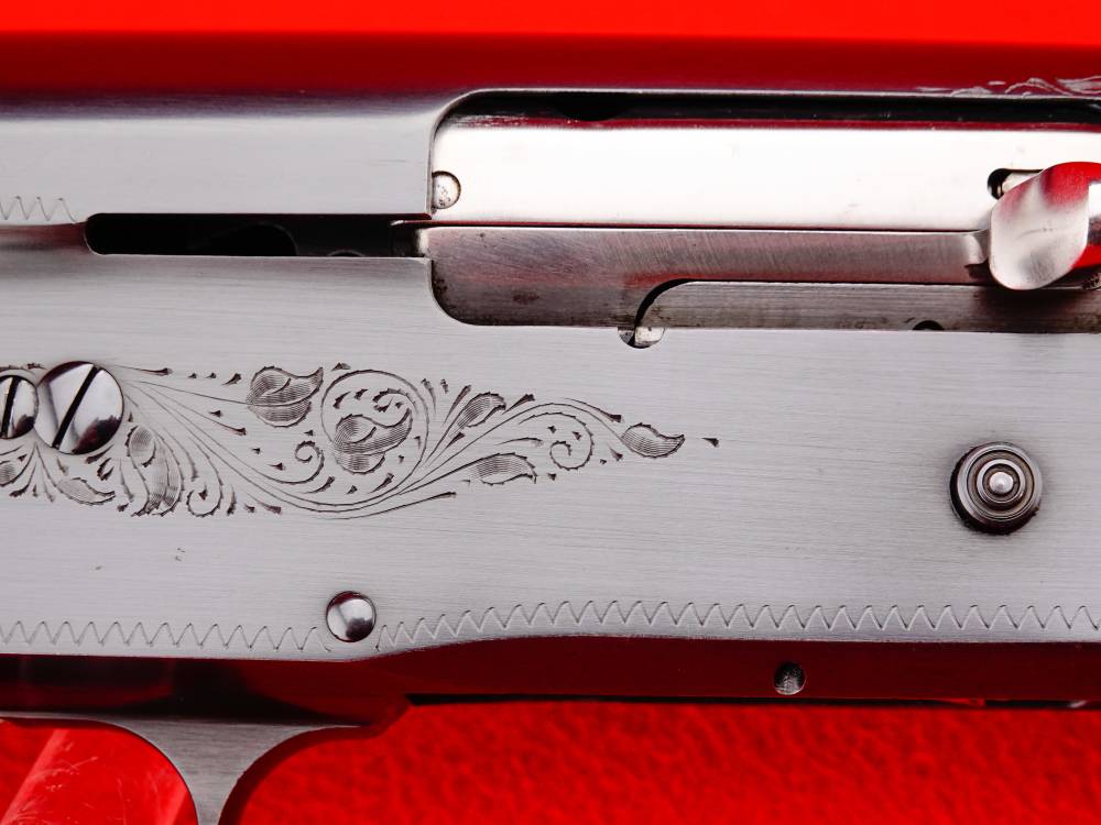 Engraved 1966 Belgian Browning Auto-5 A5 Light Twelve 12GA 29.5" Round Knob-img-30
