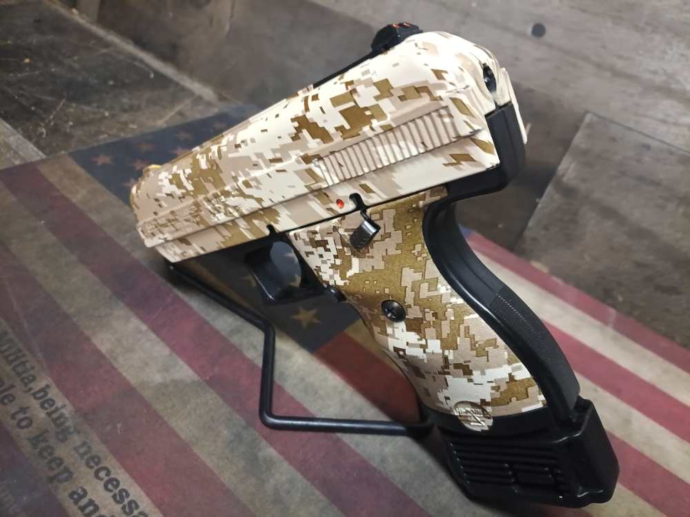 LOOK! EXCEL. COND. HI POINT C9 9mm 3.5"Brl w/3Mags&Holster DD CAMO PENNY!-img-6