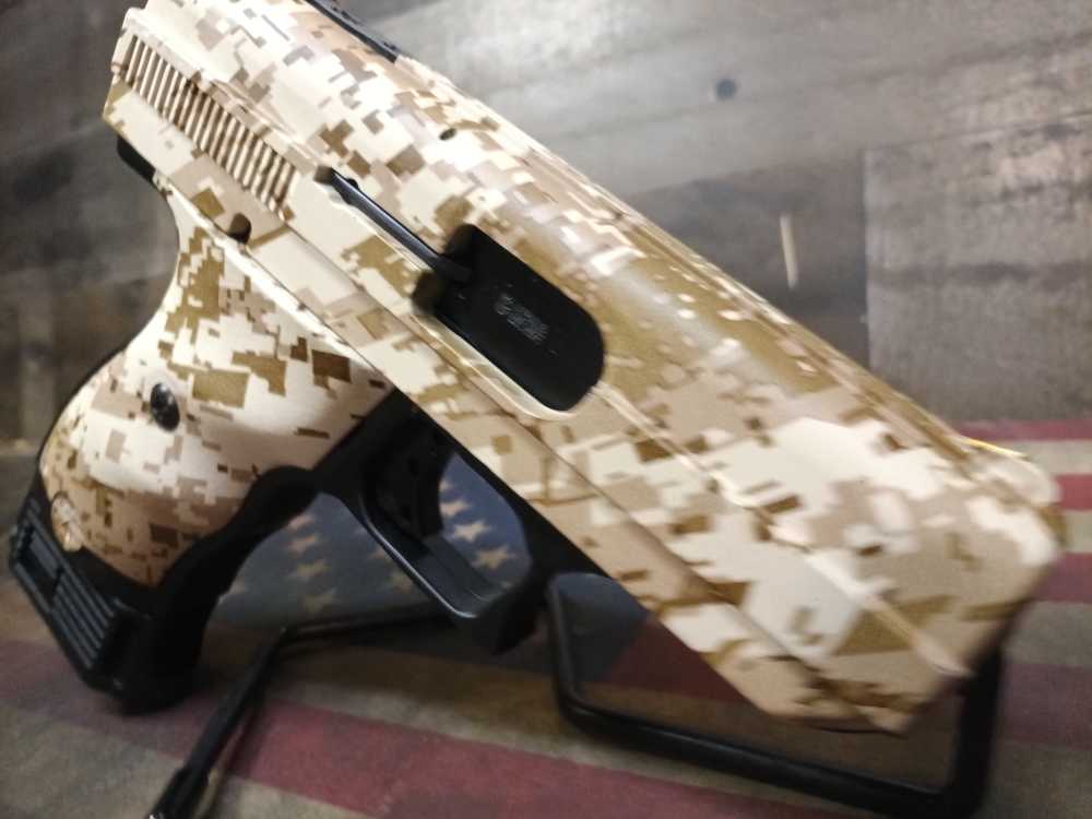 LOOK! EXCEL. COND. HI POINT C9 9mm 3.5"Brl w/3Mags&Holster DD CAMO PENNY!-img-8