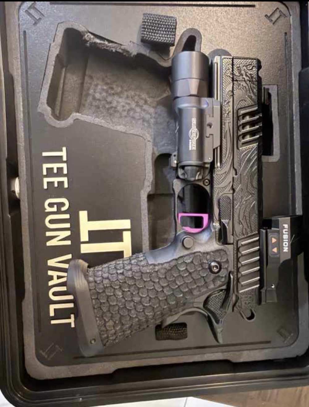 Custom TTI Dragon XC with custom grips and trigger-img-2