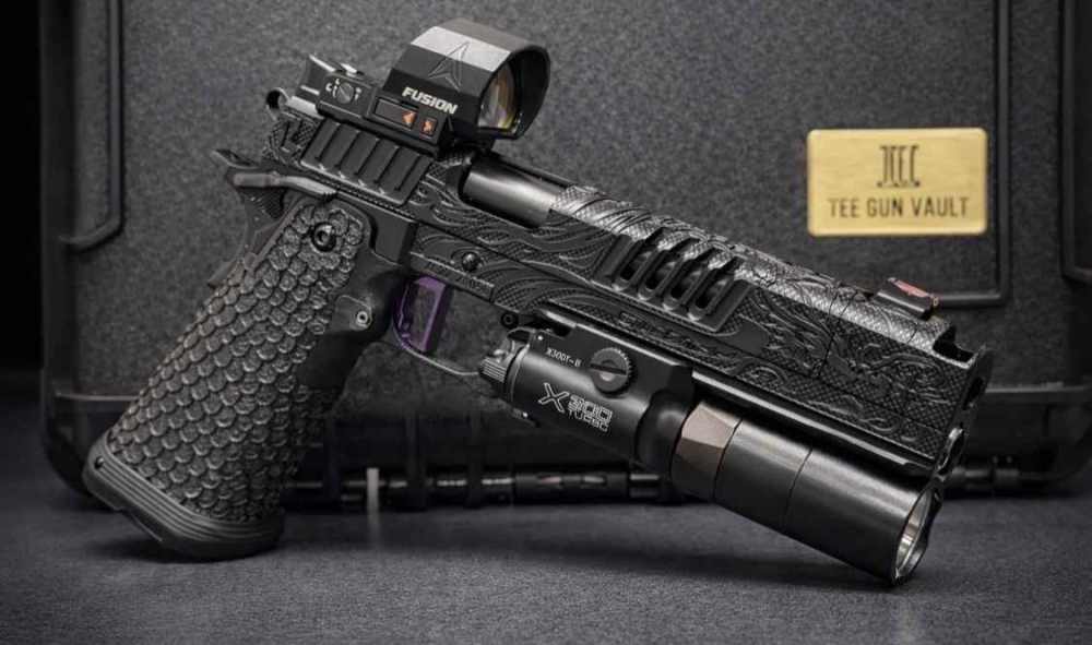 Custom TTI Dragon XC with custom grips and trigger-img-1