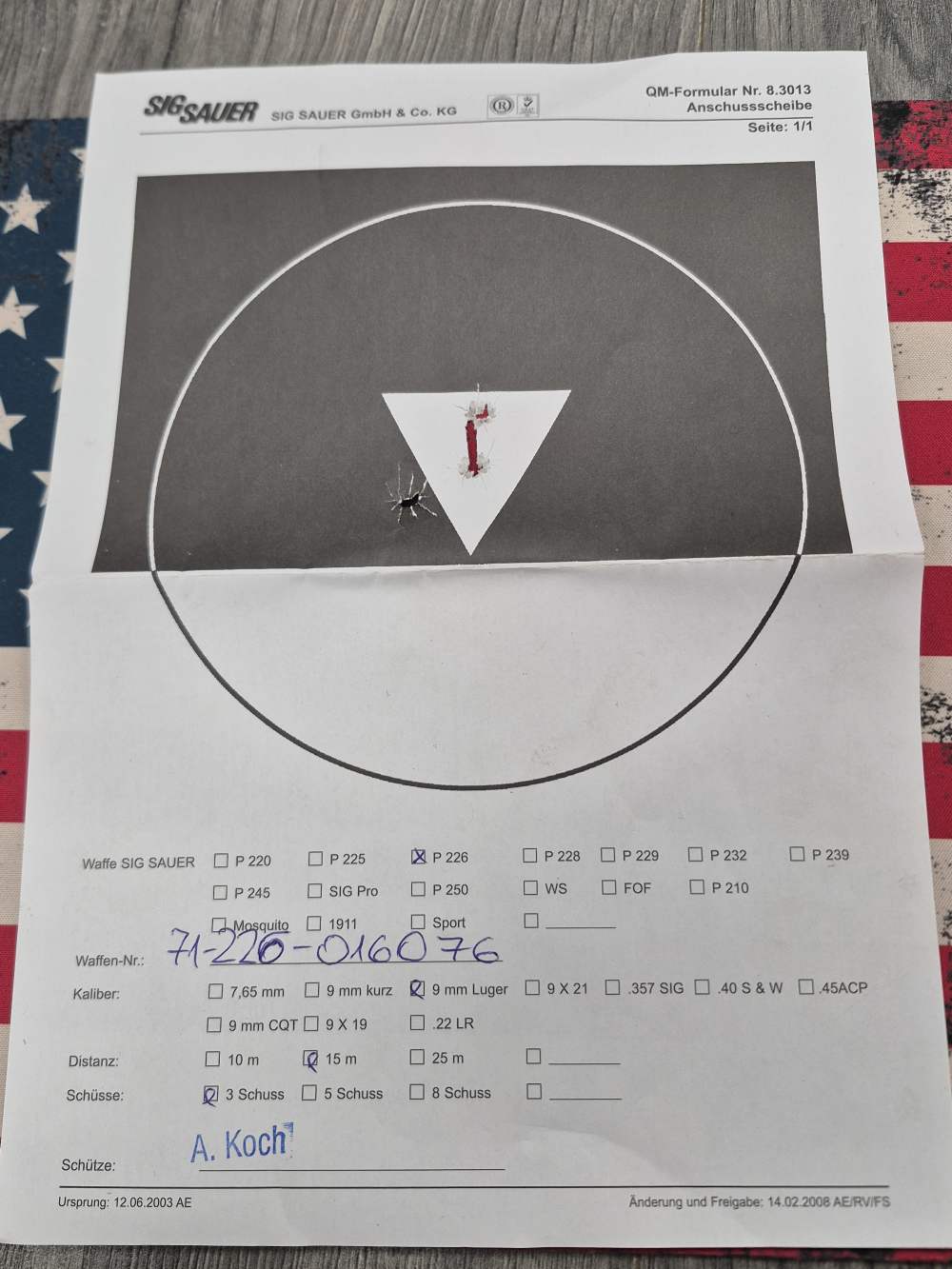 PENNY! LNIB SIG SAUER CUSTOM SHOP P226 AL SO GERMAN MADE BOX PAPERS 2 MAGS-img-30
