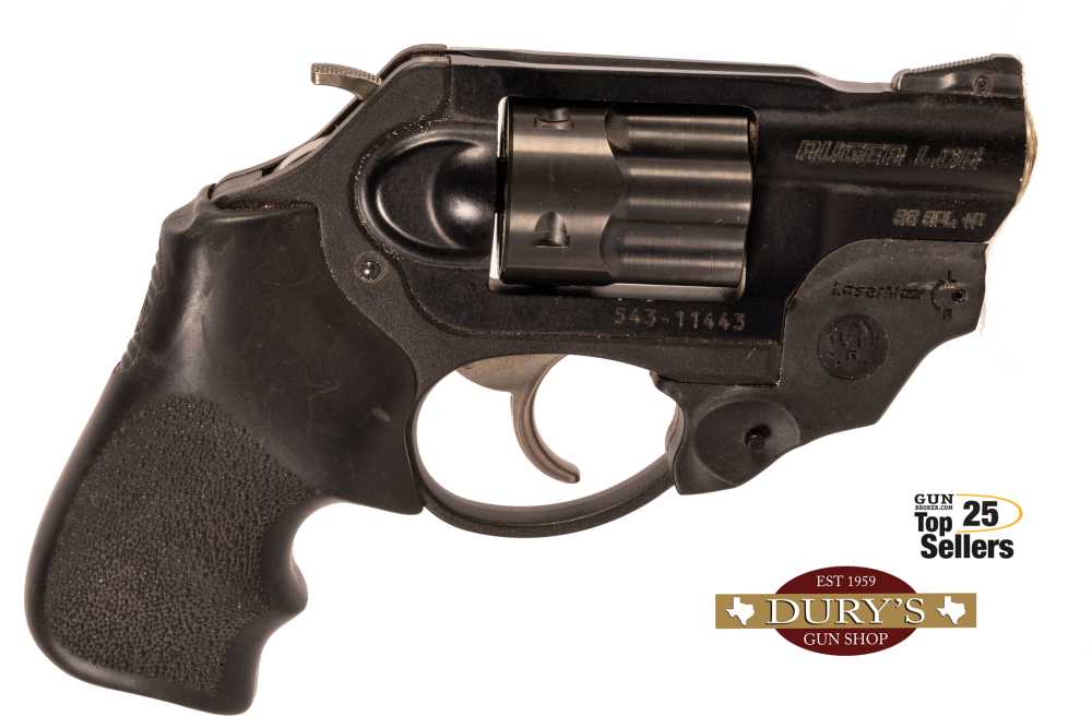 Ruger LCR 38 Spl w/ attached laser Durys # 41879-img-0