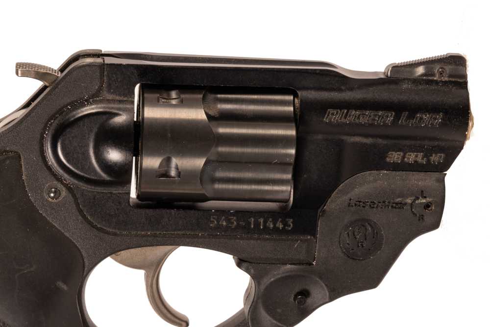 Ruger LCR 38 Spl w/ attached laser Durys # 41879-img-1