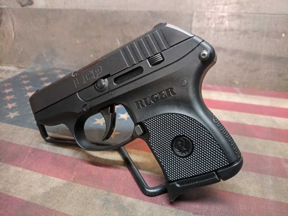 LOOK GREAT CONDITION Ruger LCP 2.75"Brl .380Acp w/Mag 6+1 PENNY START NR!-img-2