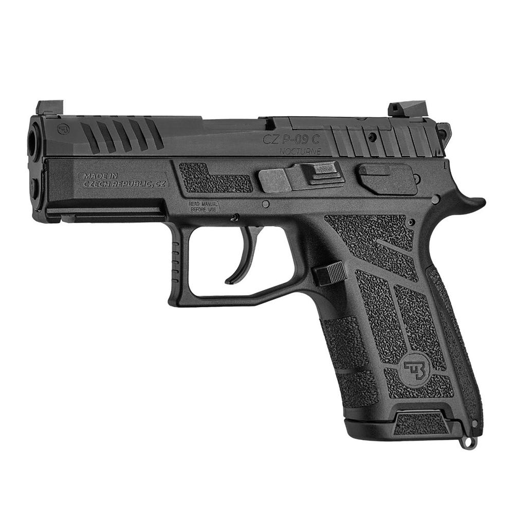 CZ USA P-09 Compact NOCTURNE Handgun 9mm Luger 15rd Magazine 3.74" Barrel B-img-0