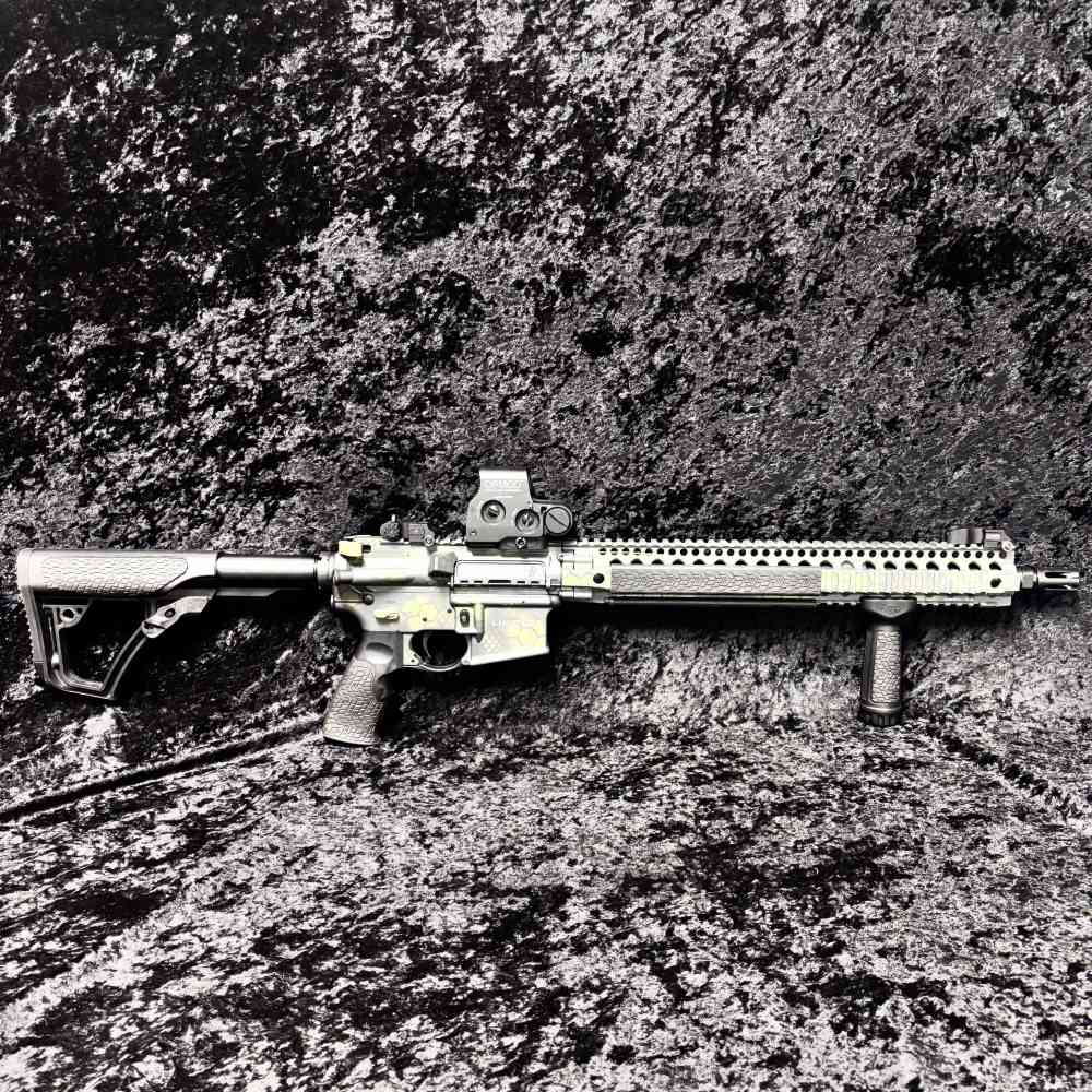 Daniel Defense DDM4V9 Crocodile limited series 16” WITH OPMOD EOTECH -img-0