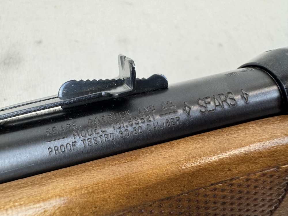Sears Model 101.53521 (Savage 340) .30-30 W.C.F. C&R-img-17