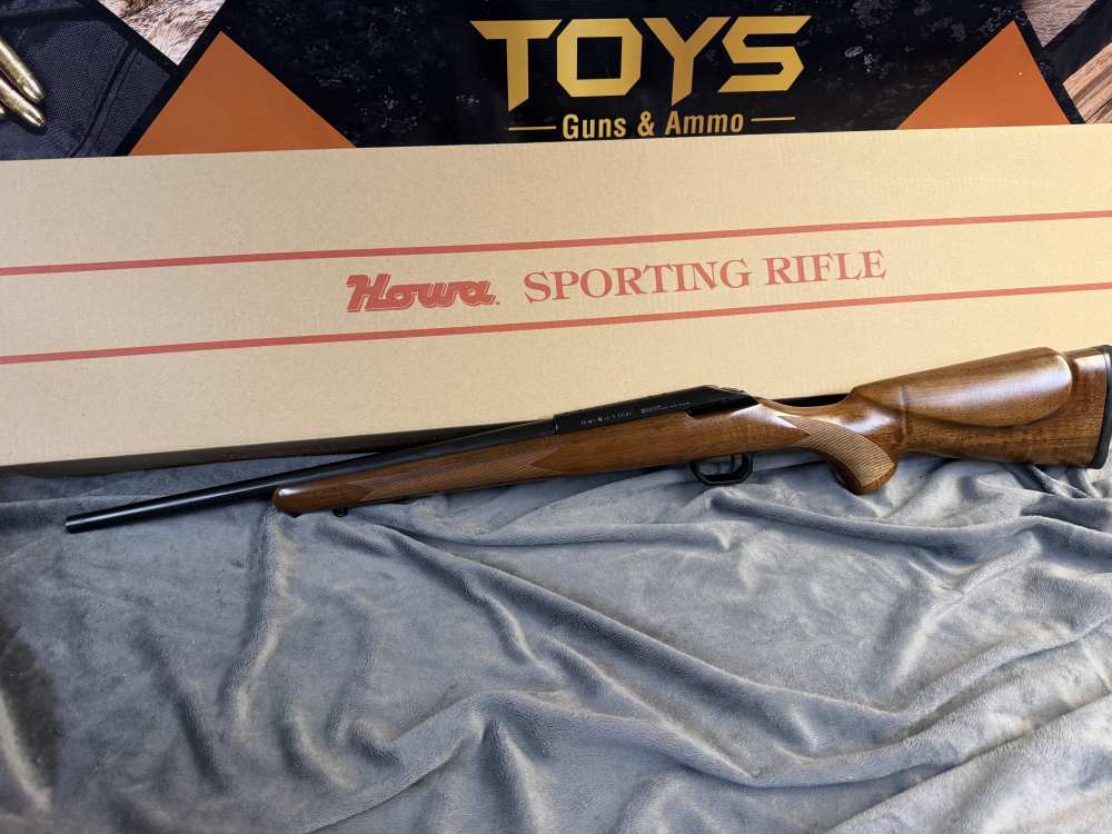LSI Howa M1100 Walnut Hunter .17 HMR 18" Penny Bid-img-1