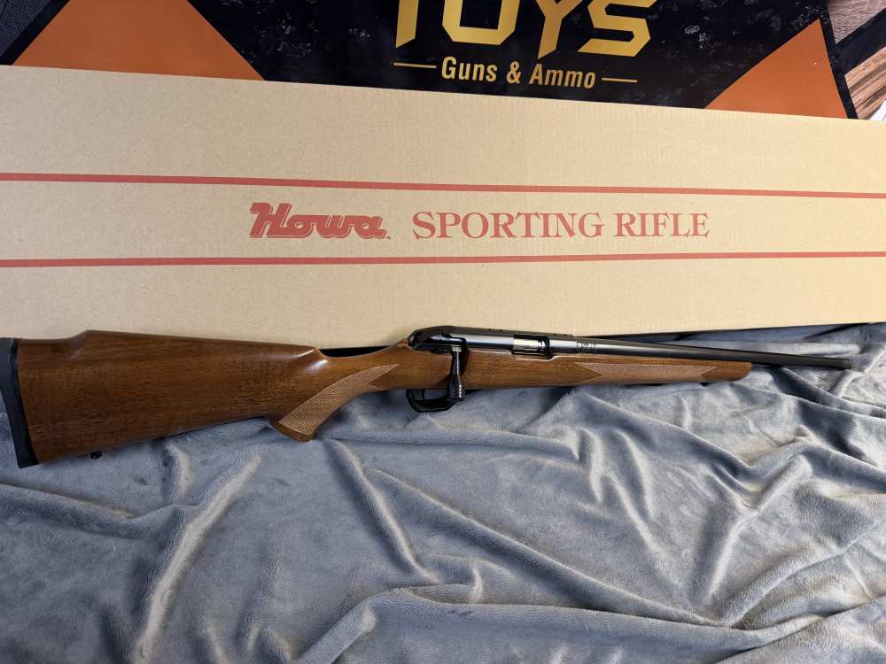 LSI Howa M1100 Walnut Hunter .17 HMR 18" Penny Bid-img-0