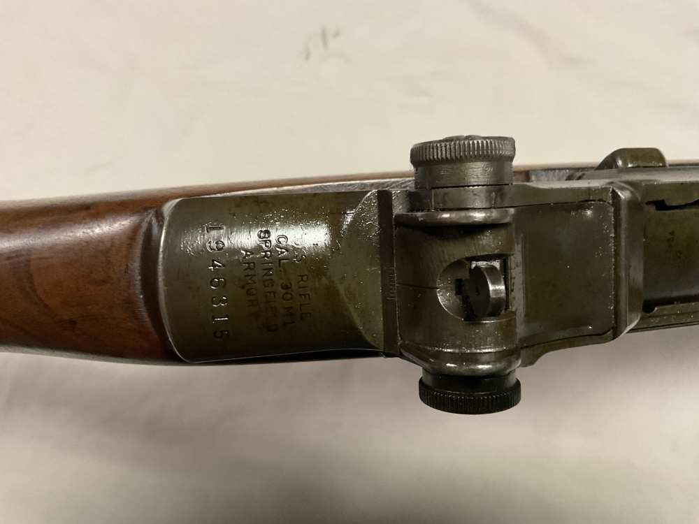 Springfield M1 Garand WW2, Korea. Semi automatic 30-06-img-10