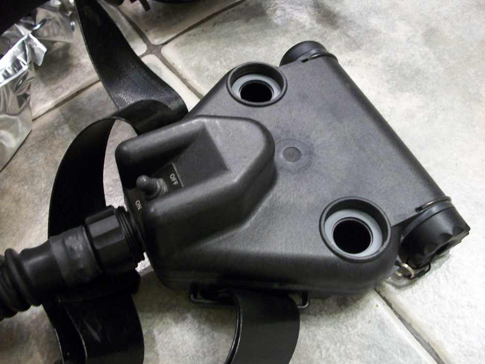 AVON PAPR w filters battery powered air respirator swat gas mask devgru msa-img-7