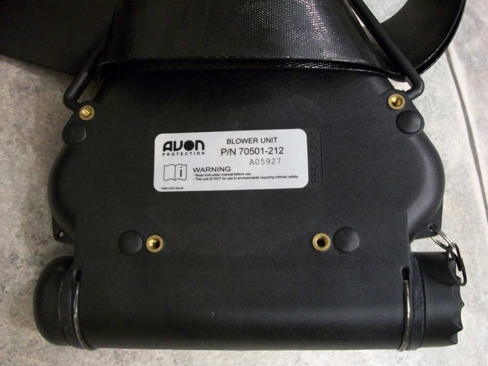 AVON PAPR w filters battery powered air respirator swat gas mask devgru msa-img-3