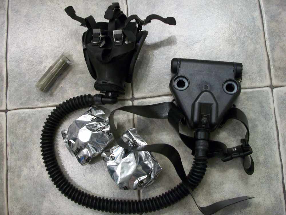 AVON PAPR w filters battery powered air respirator swat gas mask devgru msa-img-1