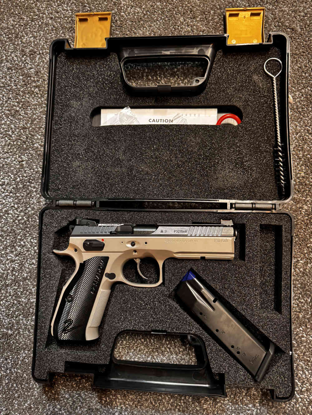 CZ Shadow 2 Urban Grey 9mm 4.89" UNFIRED Orig Case 91255 NO RESERVE-img-7