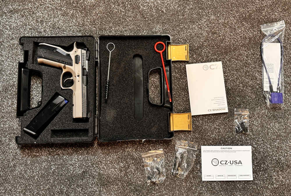 CZ Shadow 2 Urban Grey 9mm 4.89" UNFIRED Orig Case 91255 NO RESERVE-img-8