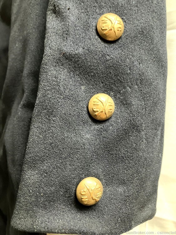Civil War Union Army Uniform Coat New Jersery National Guard 1863-66-img-4