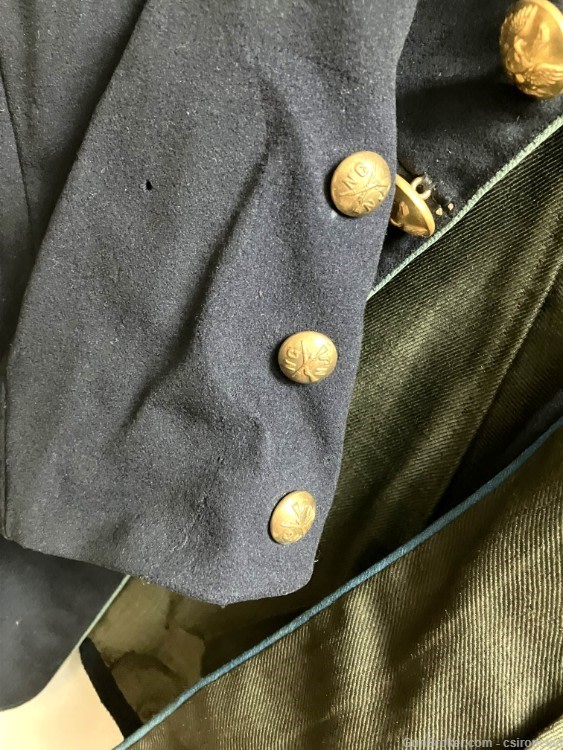 Civil War Union Army Uniform Coat New Jersery National Guard 1863-66-img-5