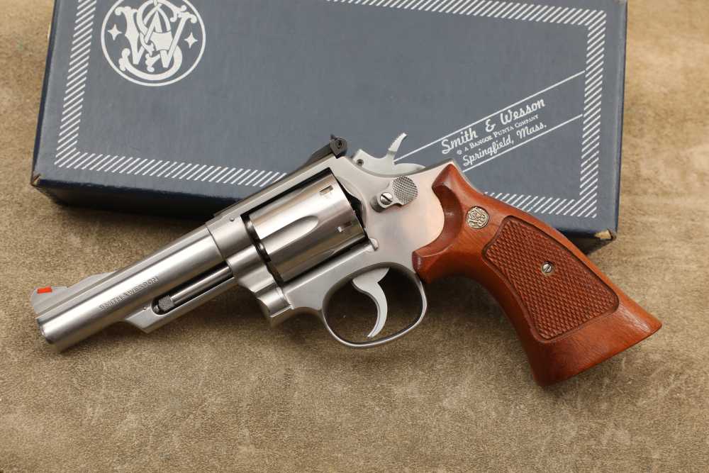 Smith & Wesson S&W Stainless Model 66-1 .357 Magnum 4" DA/SA Revolver 1980-img-5