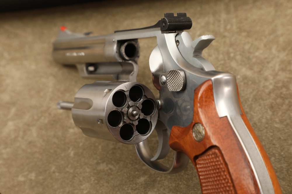 Smith & Wesson S&W Stainless Model 66-1 .357 Magnum 4" DA/SA Revolver 1980-img-15