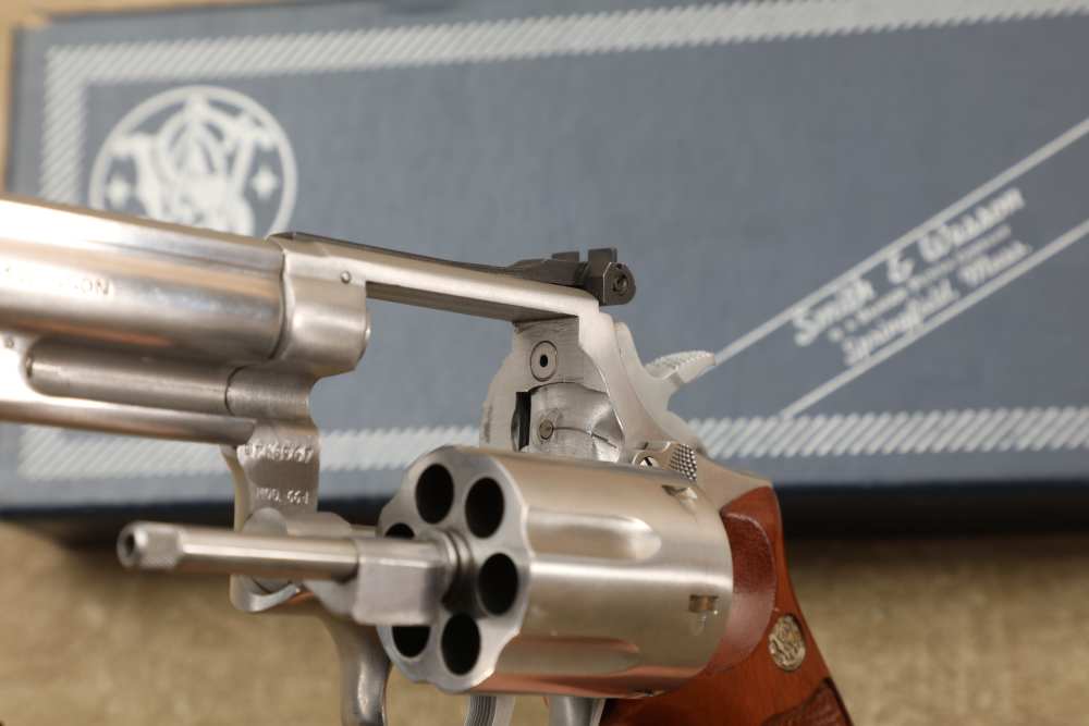 Smith & Wesson S&W Stainless Model 66-1 .357 Magnum 4" DA/SA Revolver 1980-img-17