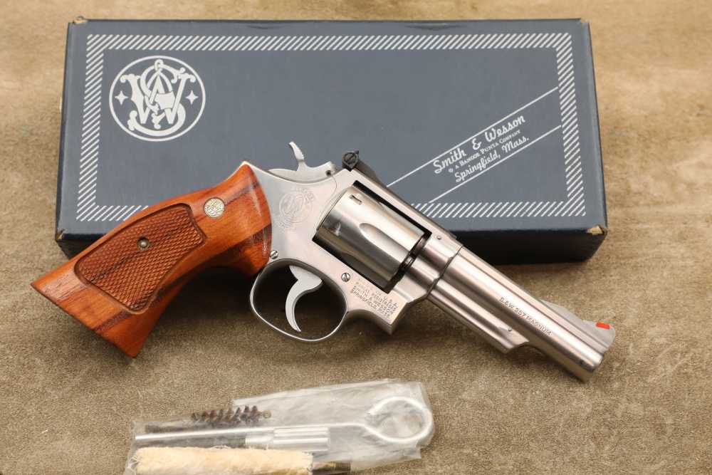 Smith & Wesson S&W Stainless Model 66-1 .357 Magnum 4" DA/SA Revolver 1980-img-2