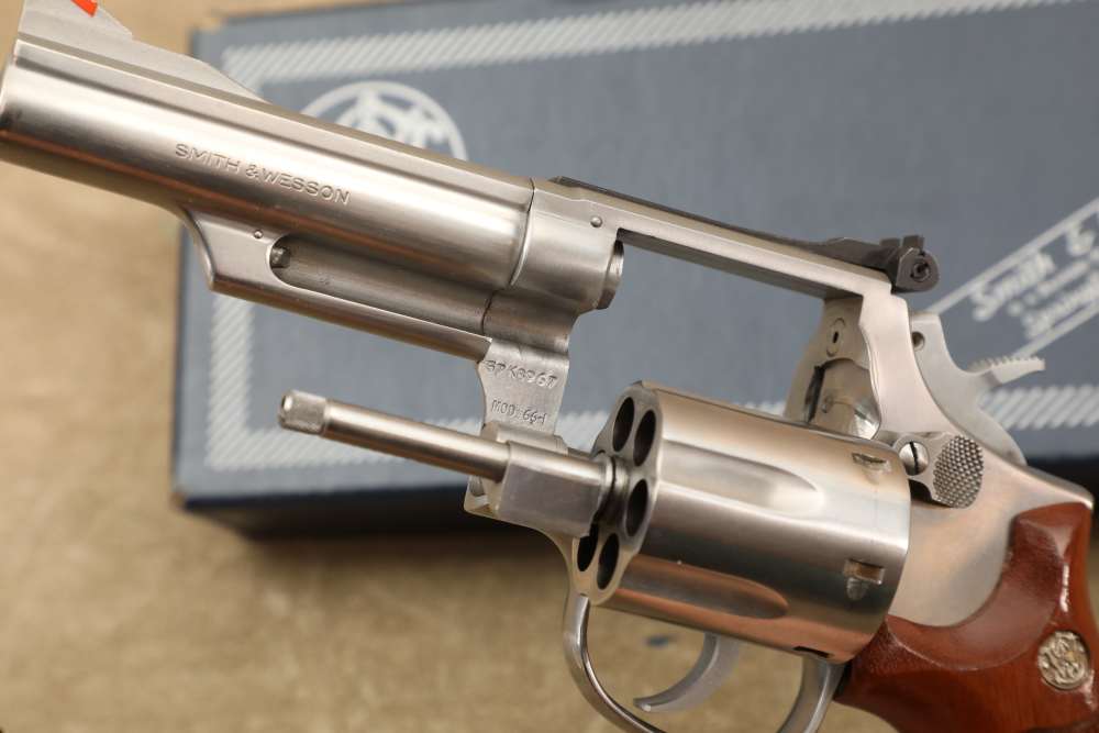 Smith & Wesson S&W Stainless Model 66-1 .357 Magnum 4" DA/SA Revolver 1980-img-18