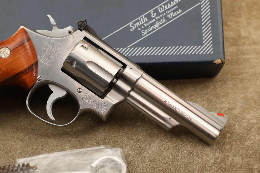 Smith & Wesson S&W Stainless Model 66-1 .357 Magnum 4" DA/SA Revolver 1980-img-4