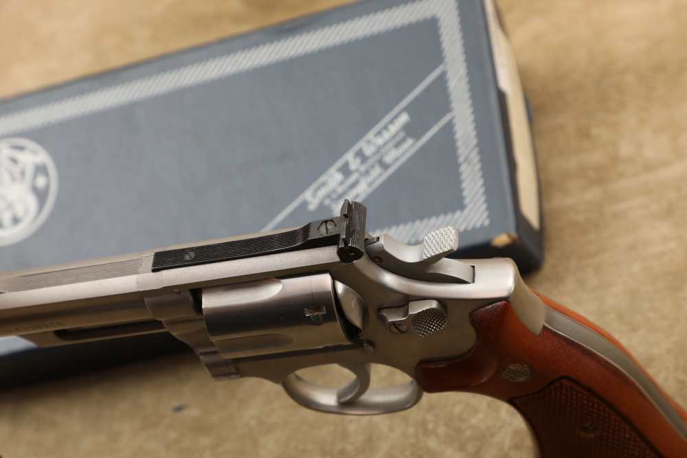 Smith & Wesson S&W Stainless Model 66-1 .357 Magnum 4" DA/SA Revolver 1980-img-12