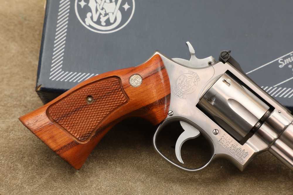 Smith & Wesson S&W Stainless Model 66-1 .357 Magnum 4" DA/SA Revolver 1980-img-3