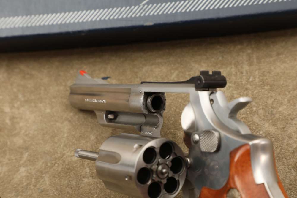 Smith & Wesson S&W Stainless Model 66-1 .357 Magnum 4" DA/SA Revolver 1980-img-16