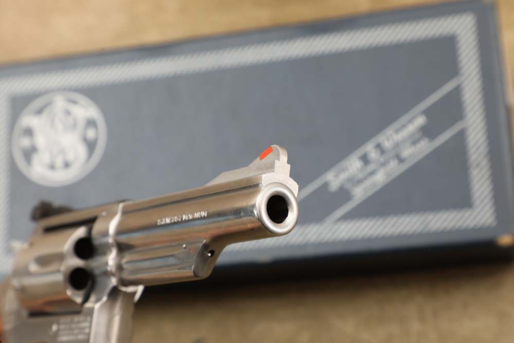 Smith & Wesson S&W Stainless Model 66-1 .357 Magnum 4" DA/SA Revolver 1980-img-14