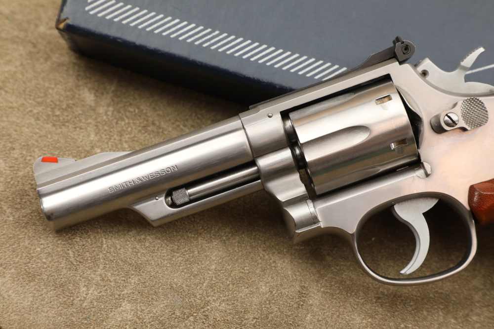 Smith & Wesson S&W Stainless Model 66-1 .357 Magnum 4" DA/SA Revolver 1980-img-6