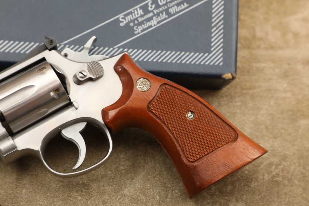 Smith & Wesson S&W Stainless Model 66-1 .357 Magnum 4" DA/SA Revolver 1980-img-7