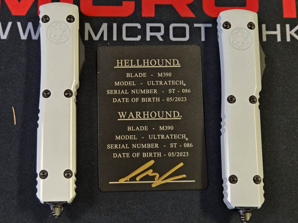 Microtech Ultratech Storm Trooper Hellhound & Warhound Set Signature Series-img-10