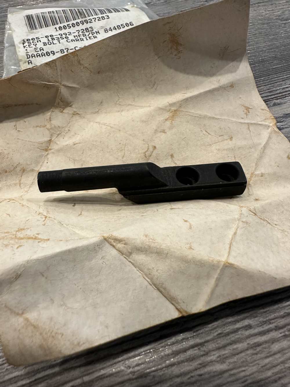 NOS Original Colt M16 Gas Key USGI Issued -img-4