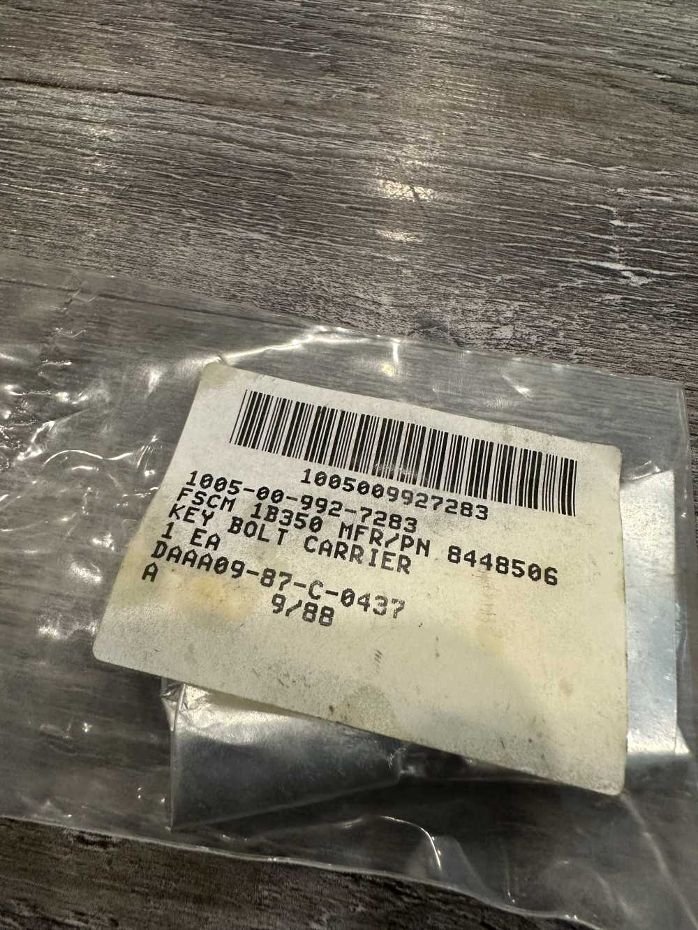 NOS Original Colt M16 Gas Key USGI Issued -img-1