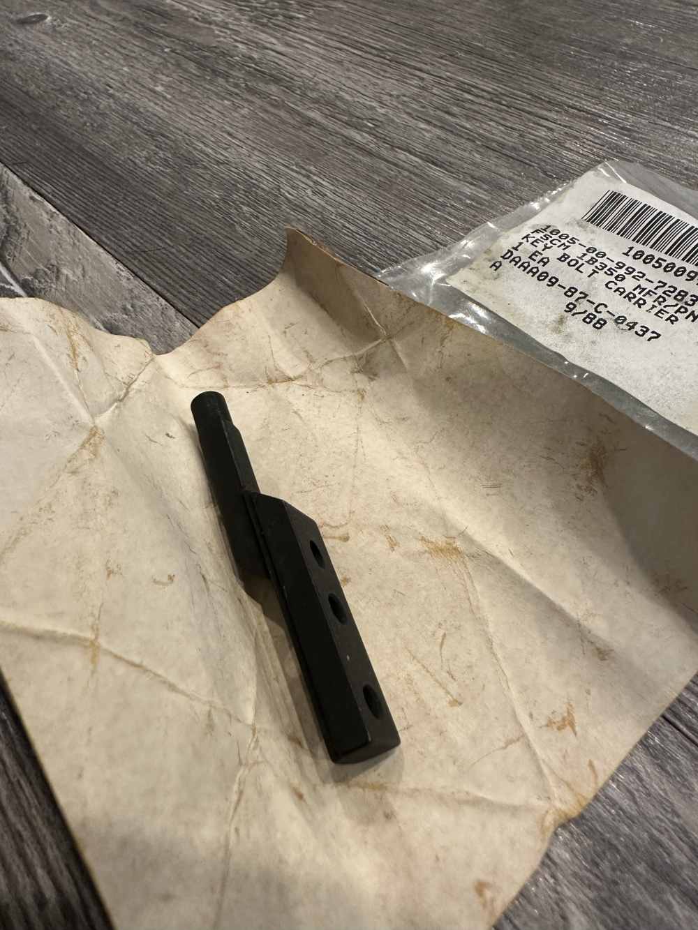 NOS Original Colt M16 Gas Key USGI Issued -img-5