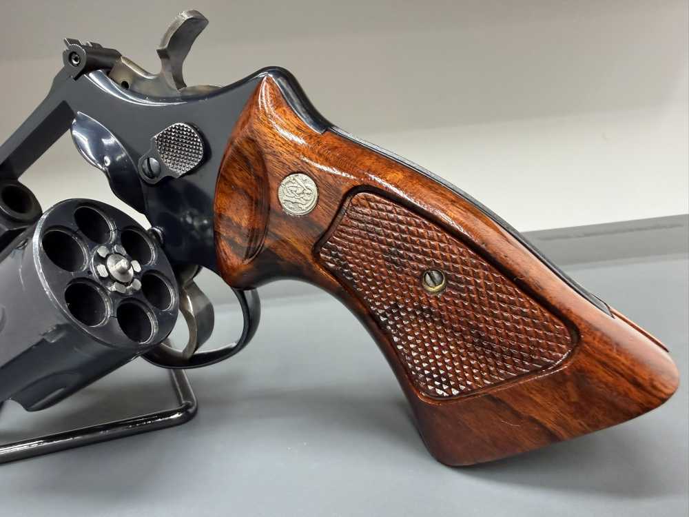 SMITH & WESSON 57 NO DASH 41 REM MAG*3T'S COMBAT PINNED & RECESSED*AMAZING-img-21