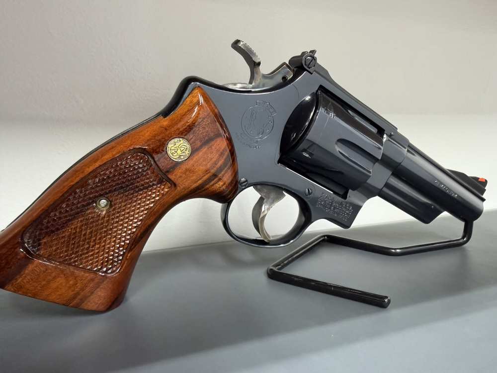 SMITH & WESSON 57 NO DASH 41 REM MAG*3T'S COMBAT PINNED & RECESSED*AMAZING-img-5