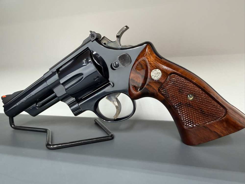 SMITH & WESSON 57 NO DASH 41 REM MAG*3T'S COMBAT PINNED & RECESSED*AMAZING-img-6