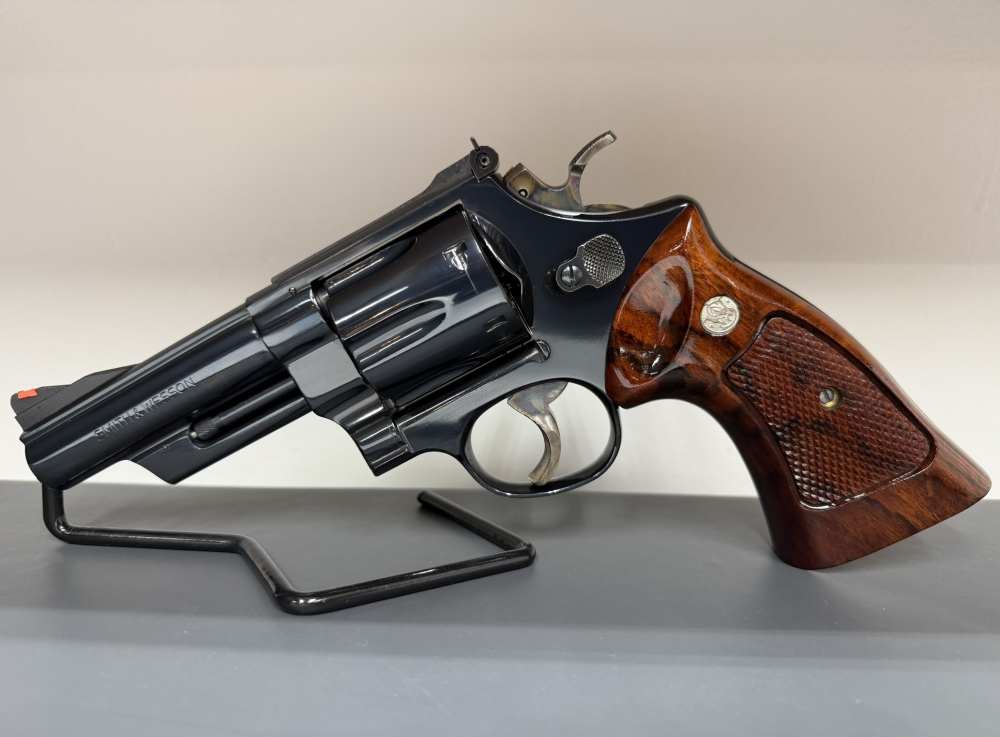 SMITH & WESSON 57 NO DASH 41 REM MAG*3T'S COMBAT PINNED & RECESSED*AMAZING-img-0