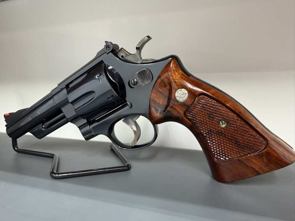 SMITH & WESSON 57 NO DASH 41 REM MAG*3T'S COMBAT PINNED & RECESSED*AMAZING-img-4