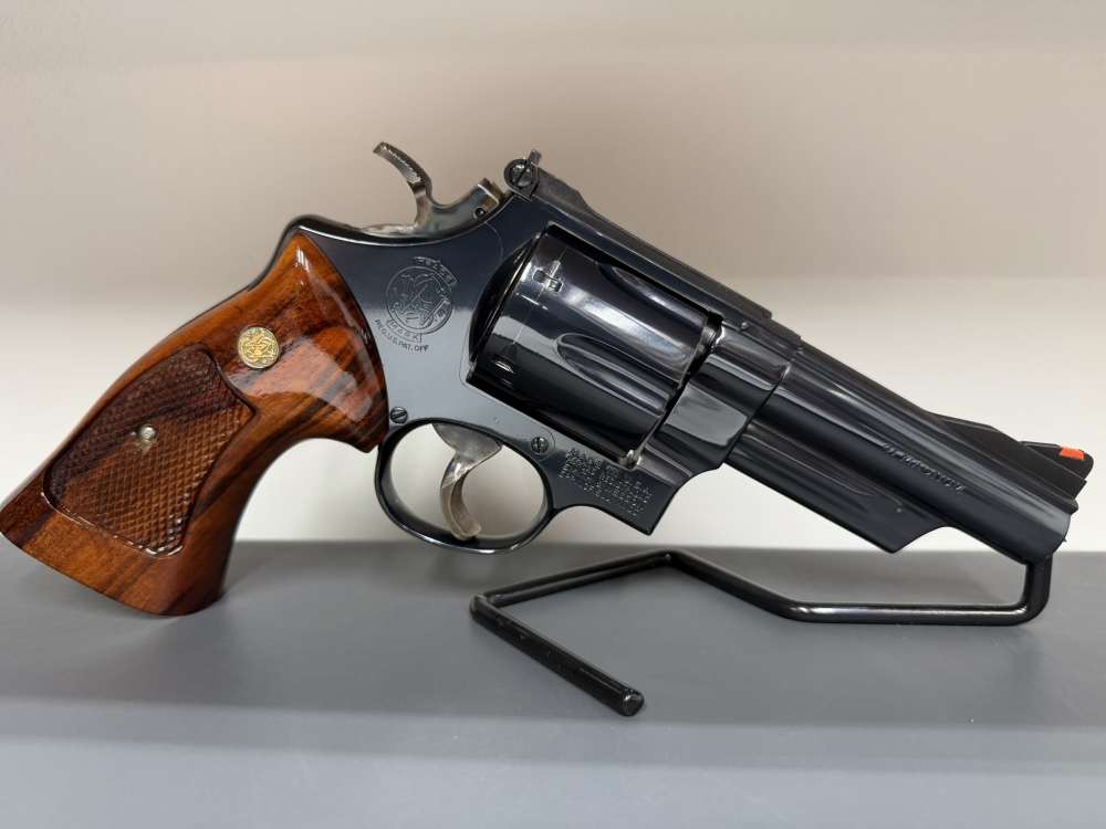 SMITH & WESSON 57 NO DASH 41 REM MAG*3T'S COMBAT PINNED & RECESSED*AMAZING-img-1
