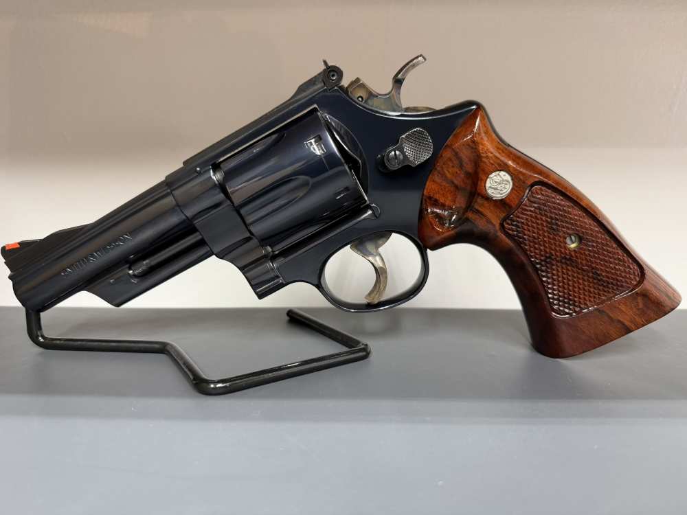 SMITH & WESSON 57 NO DASH 41 REM MAG*3T'S COMBAT PINNED & RECESSED*AMAZING-img-9