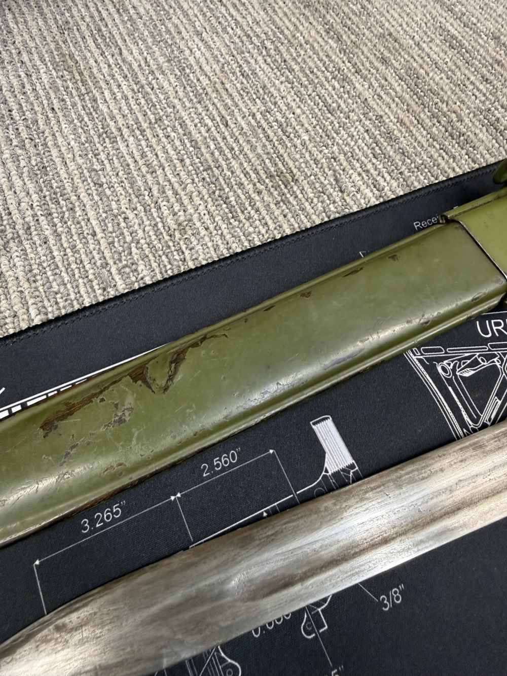 All 4 Bayonets GO, M1 Garand UFH 30 Carbine Fans of Springfield Inland -img-86